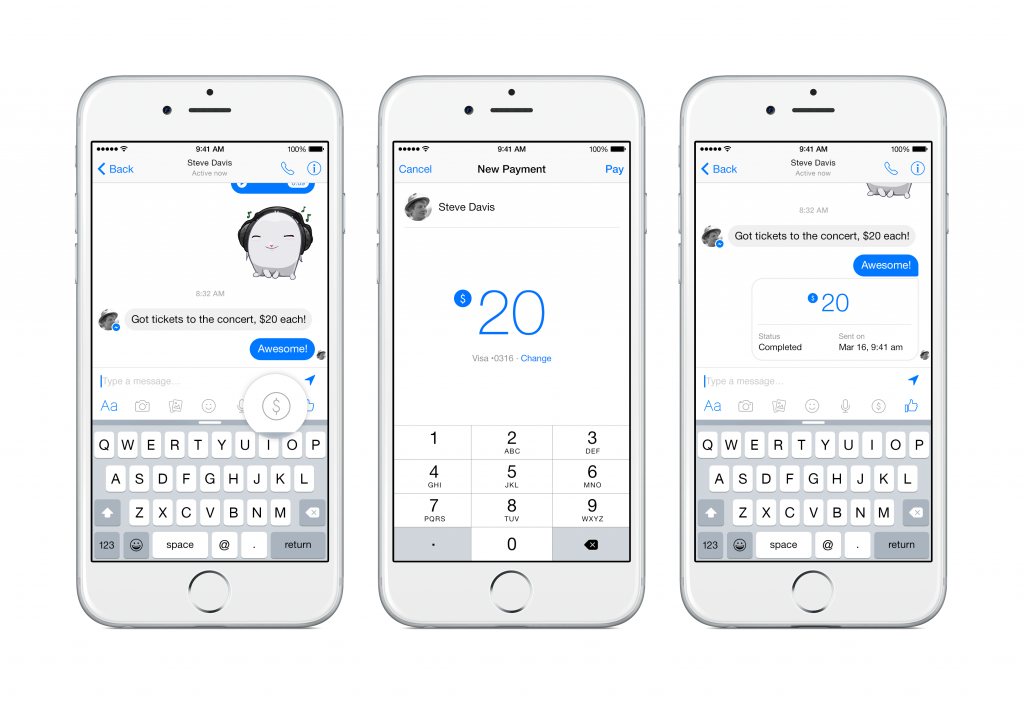 Przelewy w&nbsp;aplikacji Messenger &ndash; performance360.pl