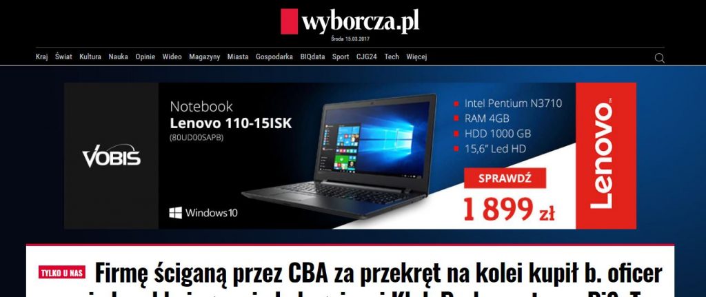 kampania sprzedażowa konkretnego produktu