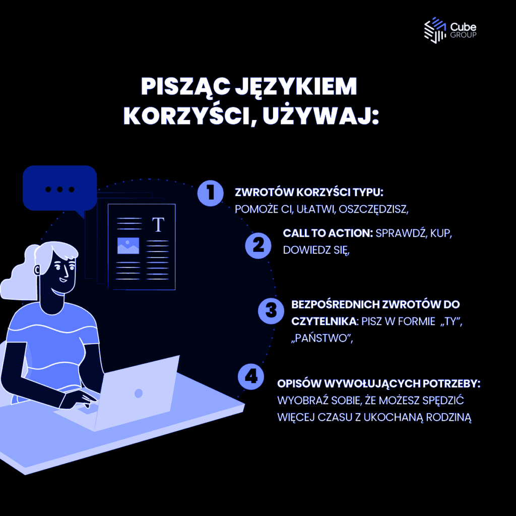 Zasady używania języka korzyści
