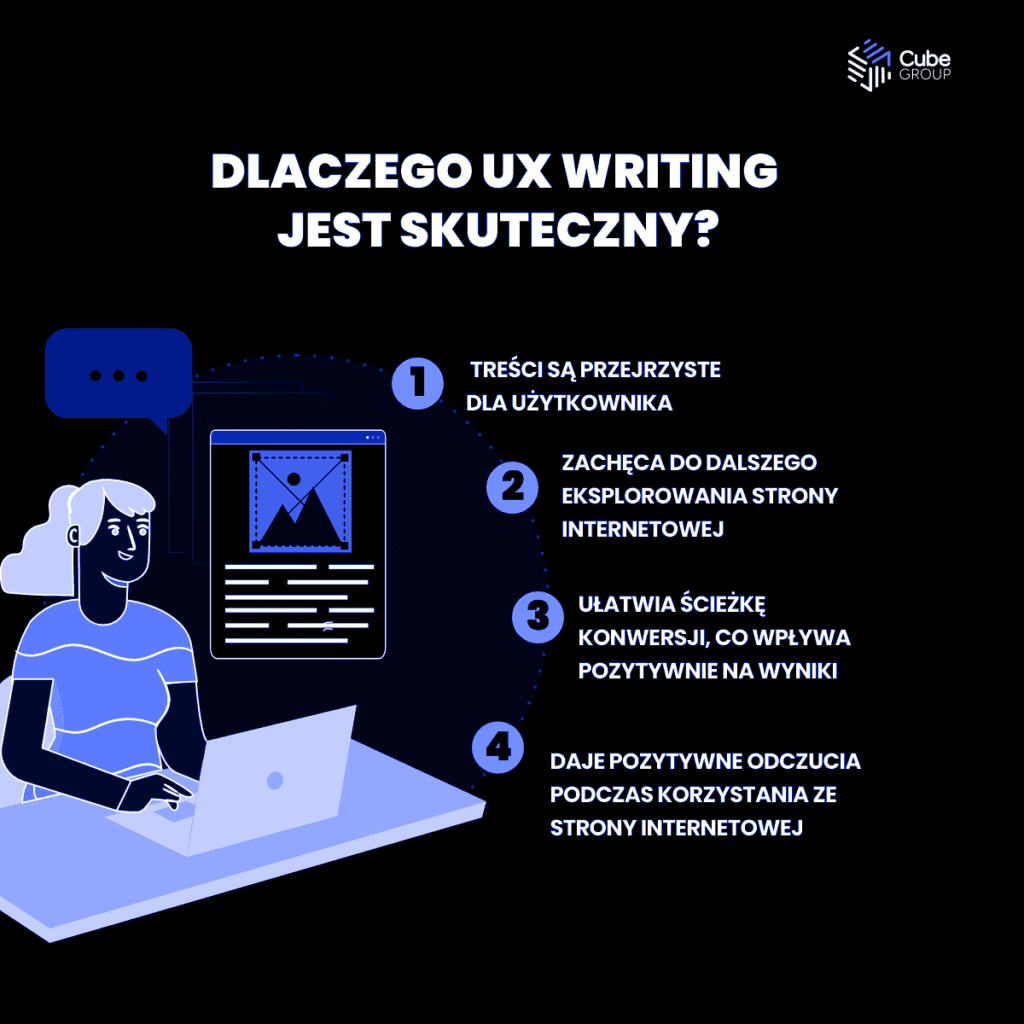 Dlaczego UX writing jest skuteczny?